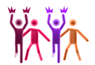 Pictogram error (P2’s right hip has been cropped badly around P1’s left arm)