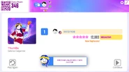 Just Dance Now scoring screen (2020 update)