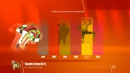 Tela de seleção de dançarino de Just Dance Unlimited (2018)