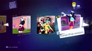 Danse (Pop Version) on the Just Dance 2014 menu
