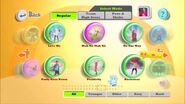 Rocketeer on the Just Dance Kids 2 menu (Xbox 360)