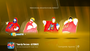 Just Dance 2018 coach selection screen