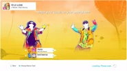 Just Dance 2020/2021 coach selection screen (controller)