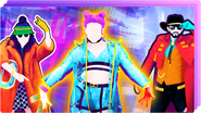 The coach on the icon for the Just Dance Now playlist "A Decade Of Dance" (along with Bad Guy and Colt Wade)