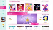 Birthday on the Just Dance 2020 menu