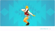 Just Dance 2020 loading screen