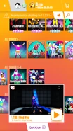 Till I Find You on the Just Dance Now menu (2017 update, phone)