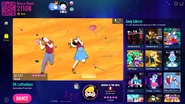 99 Luftballons on the Just Dance Now menu (2024 update, computer)
