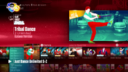 Tribal Dance (Katana Version) on the Just Dance 2017 menu