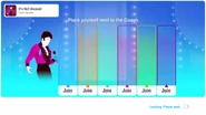 Just Dance 2021 coach selection screen (camera)