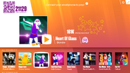 Heart of Glass on the Just Dance Now menu (updated)