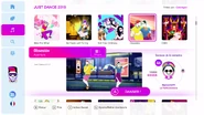 Obsessionretake jd2019 menu.png (884 KB) Obsesión on the Just Dance 2019 menu (8th-gen)