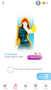 Just Dance Now coach selection screen (phone)