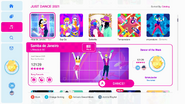 Sambadejaneiroalt jd2021 menu.png (1.73 MB) Samba de Janeiro (Samba Version) on the Just Dance 2021 menu