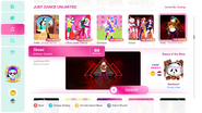 Circus (Extreme Version) on the Just Dance 2020 menu