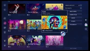 Funk on the Just Dance 2023 Edition menu