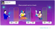 Just Dance 2020 coach selection screen