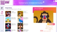 I Like to Move It on the Just Dance Now menu (2020 update, computer)