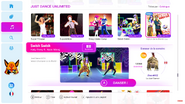 VIPMADE on the Just Dance 2019 menu