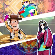 Promotional image, alongside Yameen Yasar (Extreme Version) and Sheriff Woody Pride (P2)