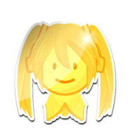 Hatsune Miku’s golden avatar