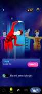 Just Dance Now coach selection screen (2024 update, phone)