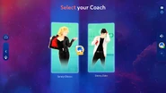 Just Dance 2024 Edition coach selection screen