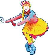 The album coach seen in The Art of Just Dance (10th Anniversary Edition)