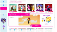 Can’t Hold Us on the Just Dance 2022 menu