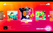 Magic Halloween on the Just Dance 2018 menu (7th-gen)