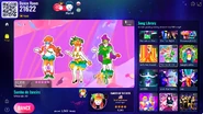 Samba de Janeiro on the Just Dance Now menu (2024 update, computer)