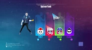 Just Dance 2016 coach selection screen (Mashup, 7th-gen)