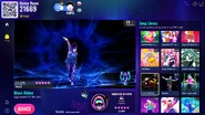 Black Widow on the Just Dance Now menu (2024 update, computer)