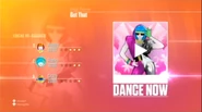 Just Dance 2018 routine selection screen
