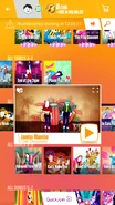 Jambo Mambo on the Just Dance Now menu (2017 update, phone)