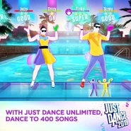Promotional image for Just Dance Unlimited on Just Dance 2019