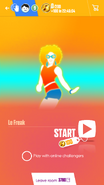 Tela de seleção de dançarino no Just Dance Now (atualização de 2017, celular)