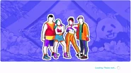 Just Dance 2020 loading screen