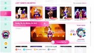 Giddy on Up (Giddy on Out) on the Just Dance 2020 menu