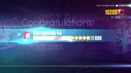 Just Dance 2016 scoring screen (Community Remix)