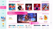 Un Poco Loco on the Just Dance 2020 menu