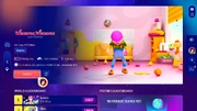 Just Dance 2025 Edition info menu