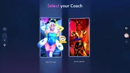Just Dance 2023 Edition coach selection screen