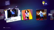 The Other Side on the Just Dance 2014 menu (PAL DLC)