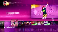 Teenage Dream on the Just Dance 2017 menu
