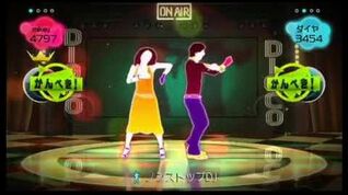 (FOR JDM345) Just Dance Wii Kimi Ni Bump 2 Players 4 stars wii