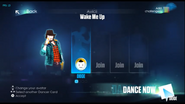 Just Dance 2015 coach selection screen (controller)