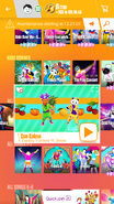 Con Calma on the Just Dance Now menu (2017 update, phone)