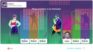 Just Dance 2020 coach selection screen