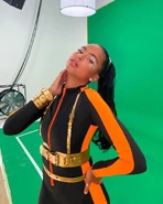 Behind the scenes (background dancer)[9]